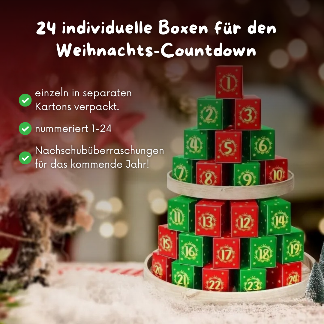 Blumen Adventskalender