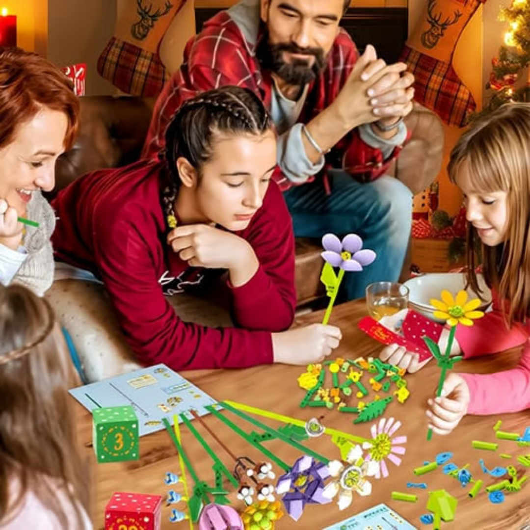 Blumen Adventskalender